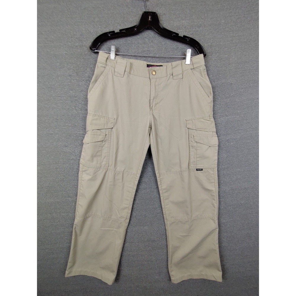 Tru Spec Womens Pants 6 Tan Canvas First Responder Police Cargo Emt Fire